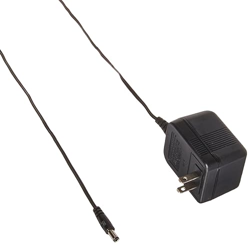 Jameco Reliapro ACU090100E8942 AC to AC Wall Adapter Transformer 9V @ 1000 mA Straight 2.5 mm Female Plug, Black