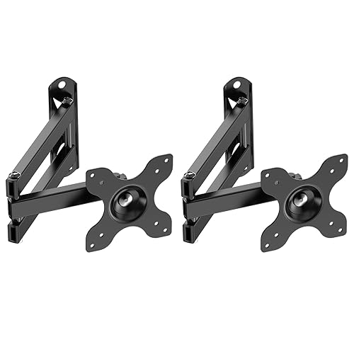 WALI TV Wall Mount Full Motion 15 inch Extension Arm Tilt Swivel for Most 13 to 32 inch LED TV Flat Panel Screen with Mounting Holes up to 100x100mm
