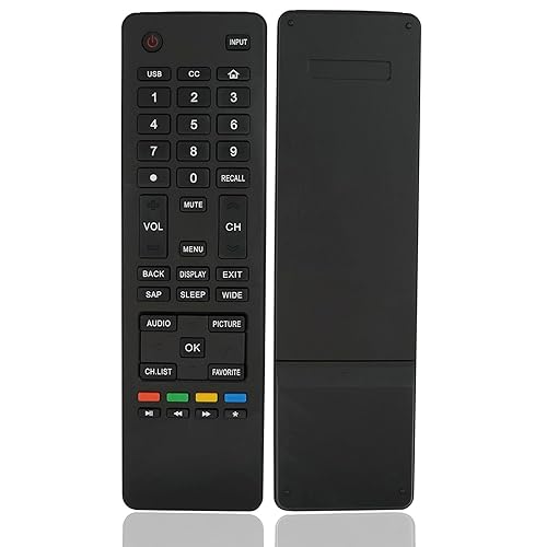Universal Replacement Remote Control Compatible for Haier 24E2000 32E3000 32F2000 LE32F2220 40E2500 48DR3505 50E3500 TV