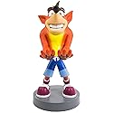 Exquisite Gaming Crash Bandicoot Controller Holder & Phone Stand, 8.5 in Collectible Figure