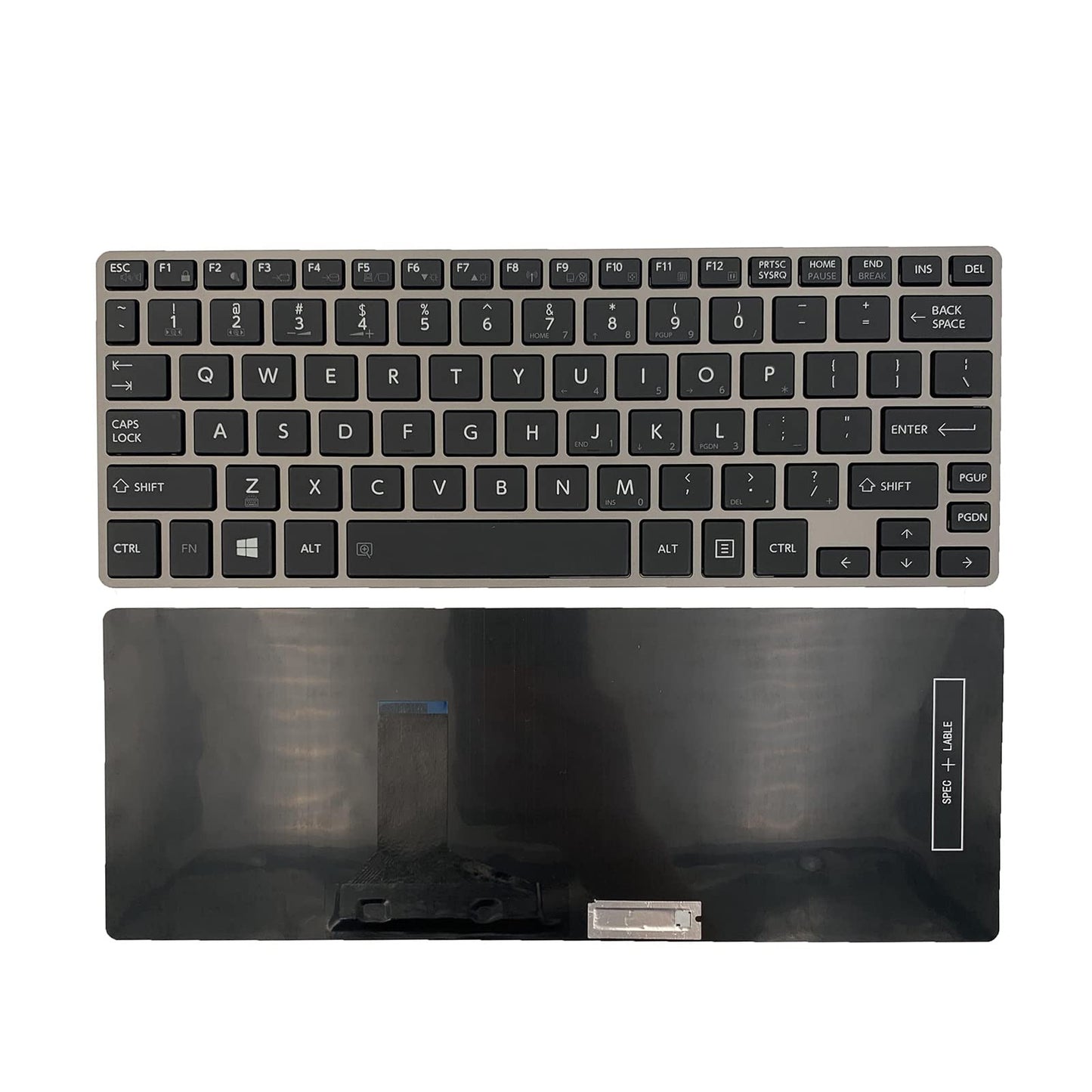 LXDDP Laptop Replacement Keyboard for Toshiba Portege Z30 Z30T A B C Z30-A Z30t-A Z30T-A1310 Z30-A1302 Z30-C Z30T-C Z30-B Z30T-B Without Pointing
