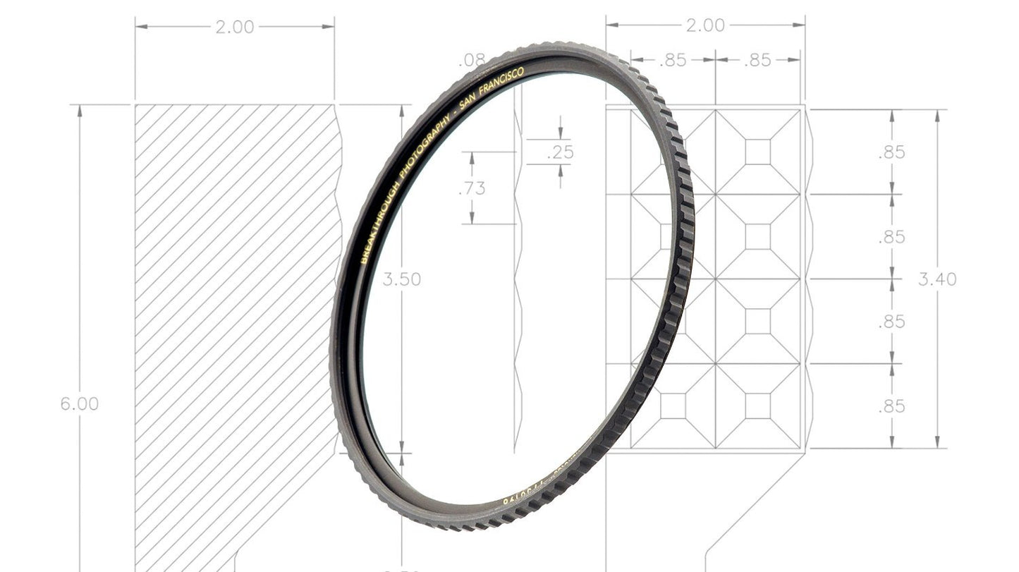 67mm X4 UV Filter for Camera Lenses - UV Protection Photography Filter with Lens Cloth - MRC16, Schott B270, Nano Coatings, Ultra-Slim, Weather-Sealed
