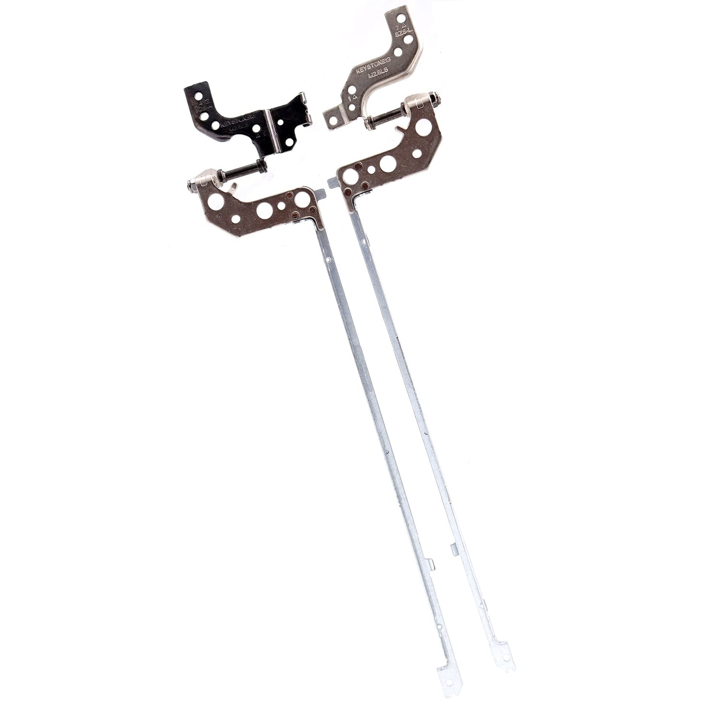 Deal4GO KEYSTONE13 LCD Hinge kit 0KN68T KN68T for Dell Latitude 13 3380 Chromebook 13 3380 Screen Hinges (Non-Touchscreen)