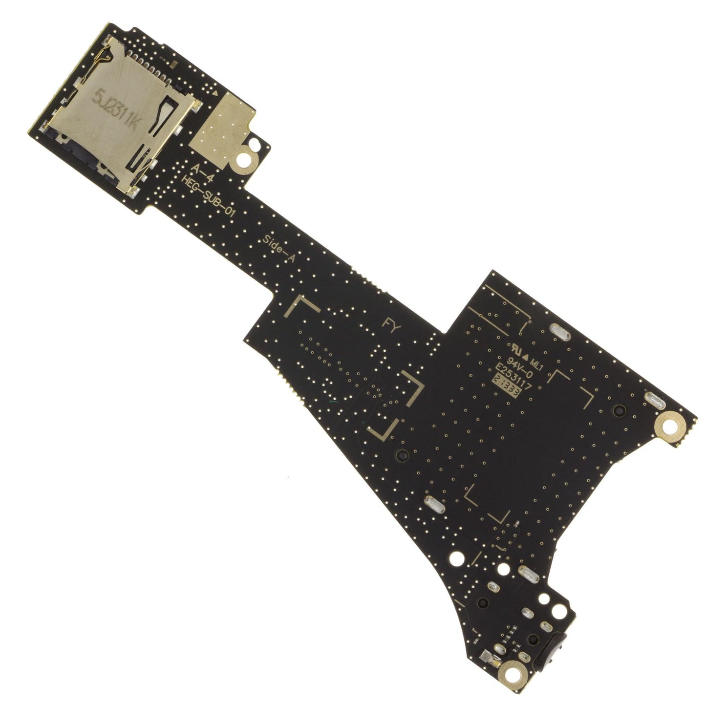 Replacement Game Card Reader Cartridge Micro SD Card Slot Headphone Jack Daughter Board for Nintendo Switch OLED Console HEG-SUB-001
