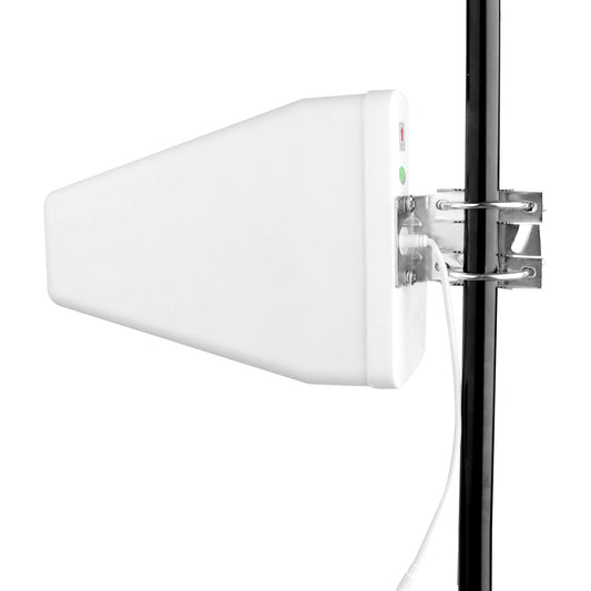 ZDTECH Directional Antenna Cell Phone Yagi Antenna 8 to 9dBi High Gain 3G/4G/5G/LTE Universal Fixed Mount Outdoor LPDA(698-4000 MHz)