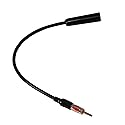 Anina 12” Universal Car AM FM Radio Antenna Extension Extender Cable Male to Female Antenna Adapter for Auto Stereo