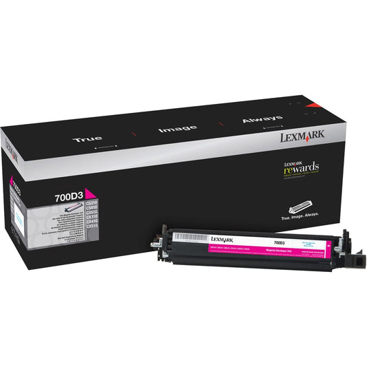 Lexmark 70C0D30 700D3 CS/CX 310 410 510 Developer (Magenta) in Retail Packaging