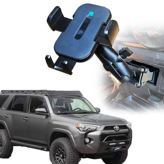 The Original Stubby Smash Phone Mount Kit w/Basic Phone Holder for 5th Gen 4Runners | 1" RAM Compatible Ball Mount for Dashboard Cubby | 5th
