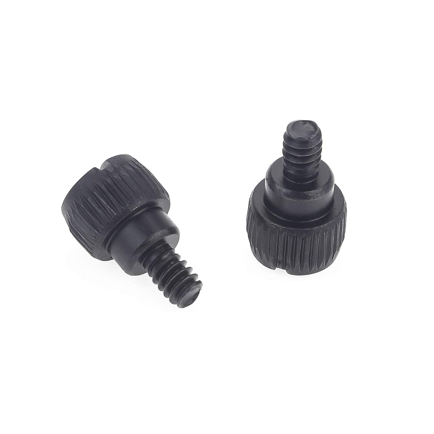Favordrory 50 Pieces 6#-32x5 Computer Case Thumb Screws, Black