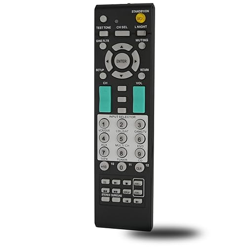 Replacement Remote Control for Onkyo RC-605S TX-SR8550 RC-664S TX-8522 AV Receiver Home Theater System