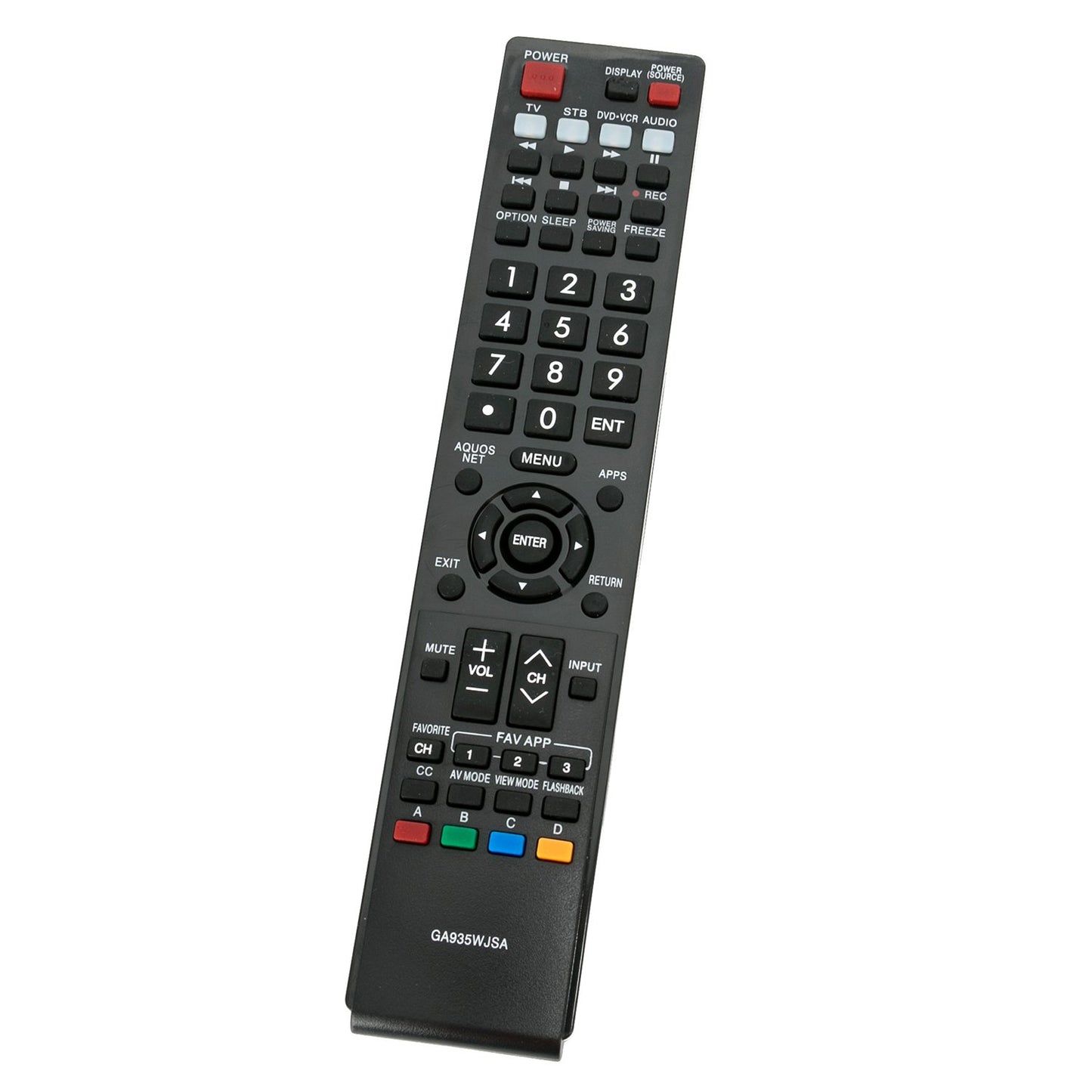 GA935WJSA Replacement Remote Control fit for Sharp AQUOS TV LC-70LE734U LC-40LE830U LC40LE830UN LC46LE830UN LC52LE830UN LC60LE830UN LC-46LE830U
