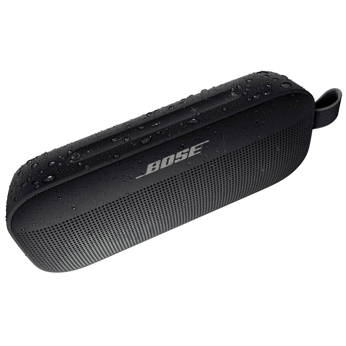 Bose SoundLink Flex Bluetooth Speaker, Portable with Microphone, Wireless Waterproof Speaker for Travel, Outdoor and Pool Use with Slinger Hard Travel