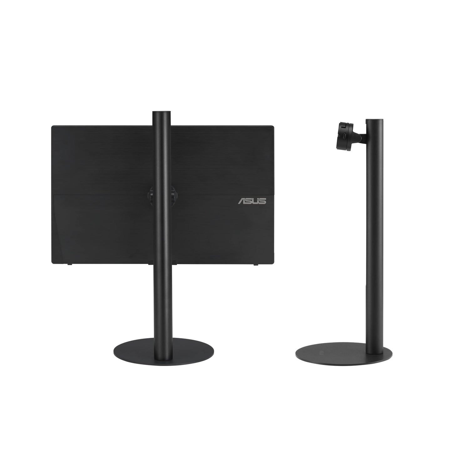 ASUS ZenScreen Stand MTS02D - Ergonomic Stand for Portable Monitors, Tilt, Pivot, Height adjustments, 1/4” Tripod Socket Compatible, Work from Home