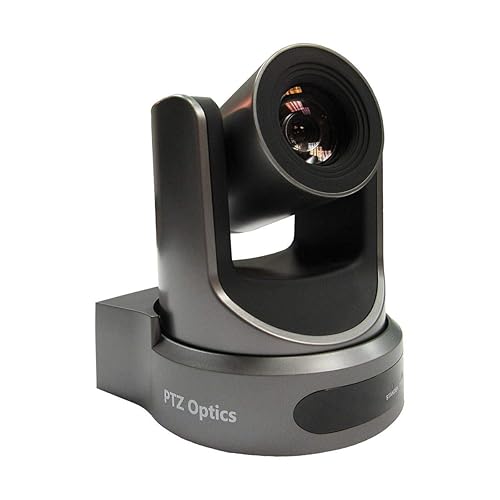 PTZOptics 20X-NDI-GY - 20x Optical Zoom Lens Indoor NDI Camera - Gray