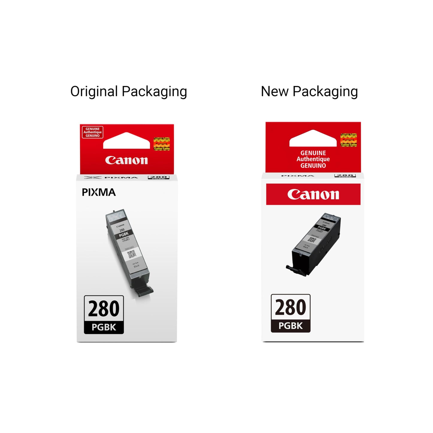 Canon PGI-280 Genuine Pigment Black Ink Tank, Compatible with TR8520, TS9120,TS8120, TS6120, TS9521C/a, TS9520/a, TS8220, TS6220, TS8320, TS6320