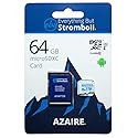 Everything But Stromboli Azaire 64GB MicroSD Class 10 SDXC Memory Card for Samsung Phone Works with Galaxy Note 20 Ultra 5G, A42 5G, A21, A21s U3