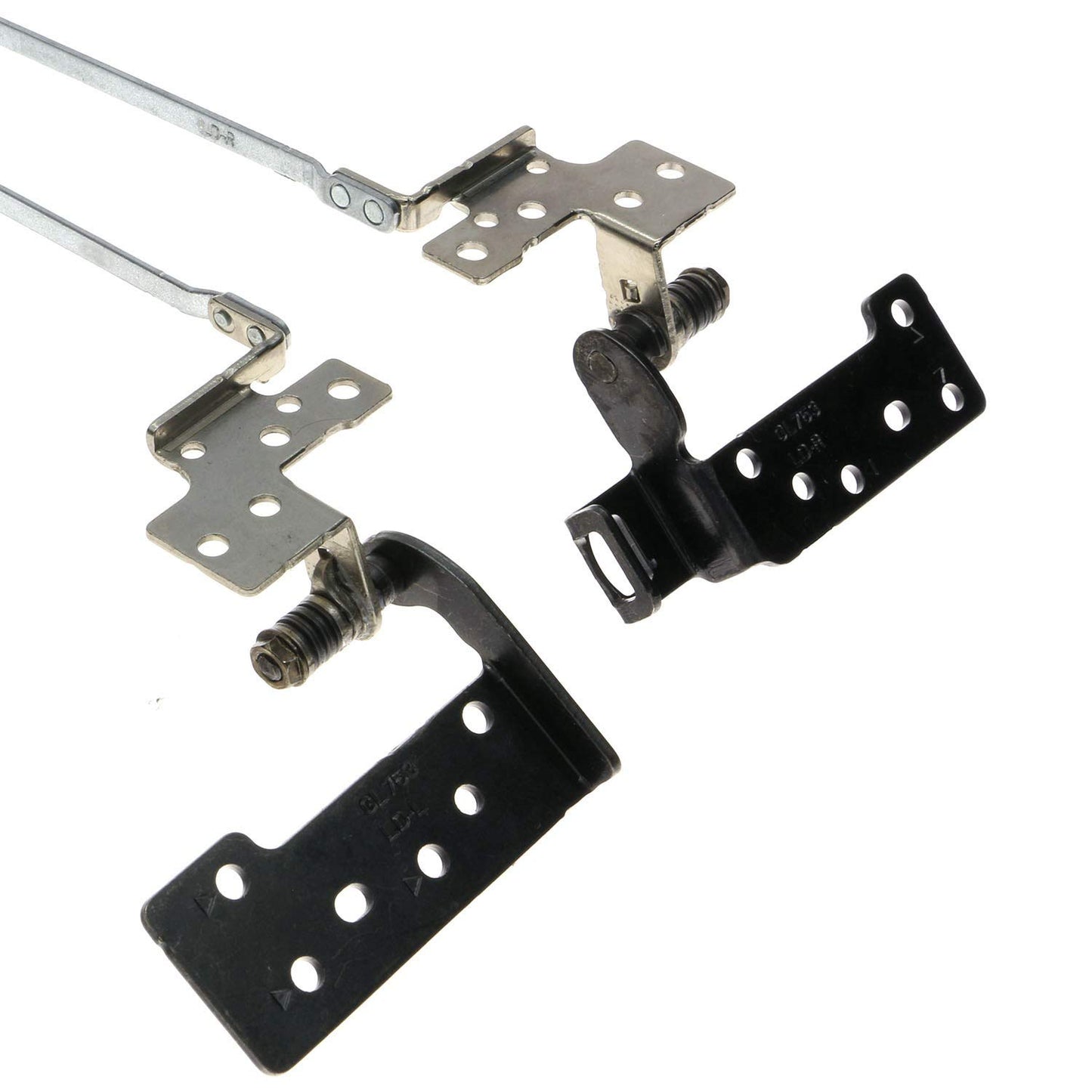LCD Screen Hinges Left & Right Set for ASUS Rog GL753 GL753V GL753VD GL753VE Laptop 17.3"