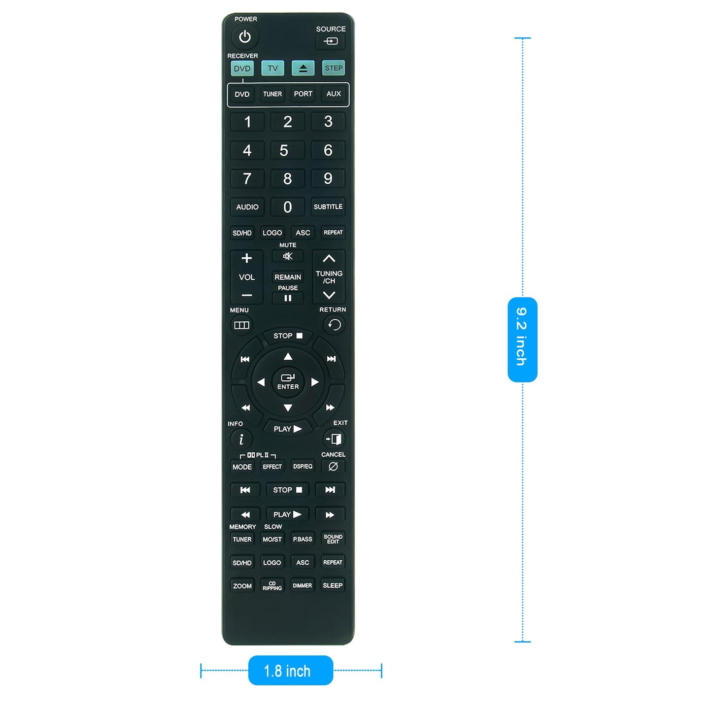 ZdalaMit Home Theater System AH59-02131F Replacement Remote Control Compatible with Samsung Home Theater HTZ320 HTTZ322 HTTZ322T HTTZ325 HTZ420