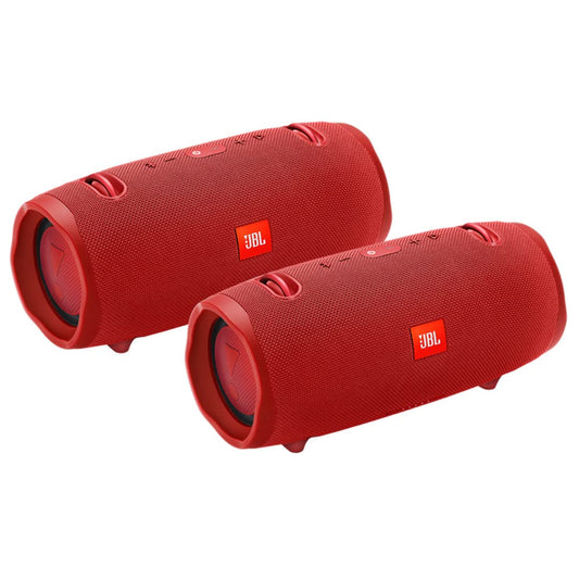 JBL Xtreme 2 Portable Wireless Bluetooth Speakers - Pair (Red)