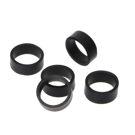 ONLYKXY 200 Pieces Silicone Cable Ties, Data Lines Silicone Cord Ties, Reusable Rubber Rings, Power Cable Tie Straps, Elasticity Coil Ring, Rubber