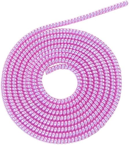 Cable Protector, 1.4M Spiral Data Cable Protective Sleeve, Flexible Cable Wire Protector, Cable Sleeves for Phone Charge Cable, USB Data Cable