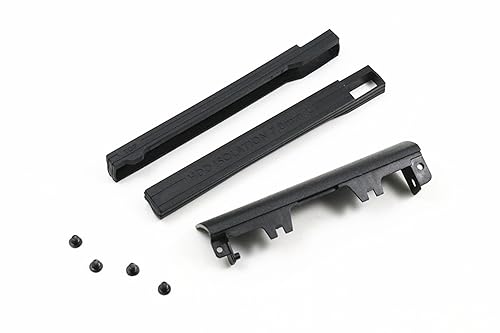 BestParts Hard Drive Caddy Cover + 7mm Isolation Rubber Rails Replacement for Dell Latitude E6540