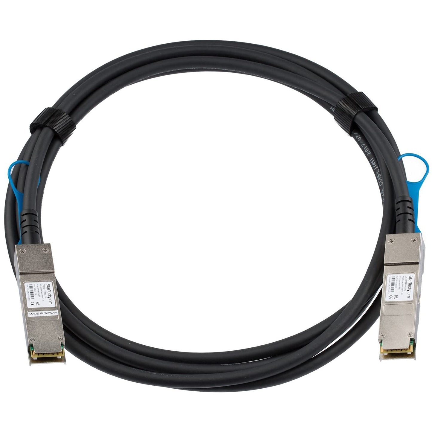 StarTech.com Juniper QFX-QSFP-DAC-3M Compatible 3m 40G QSFP+ to QSFP+ Direct Attach Cable Twinax - 40GbE QSFP+ Copper DAC 40 Gbps Low Power Passive
