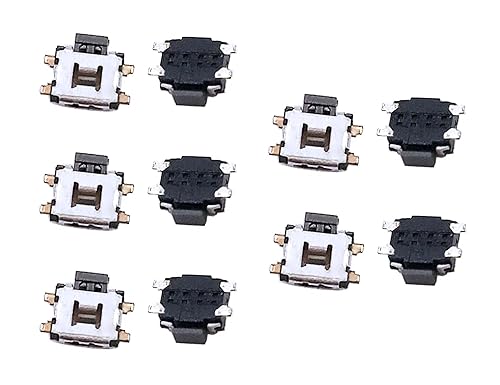 10 Pcs Inner Power Eject Button Switch Parts Compatible with Playstation 4 CUH-12XX Console Power Switch On Off Button Replacement