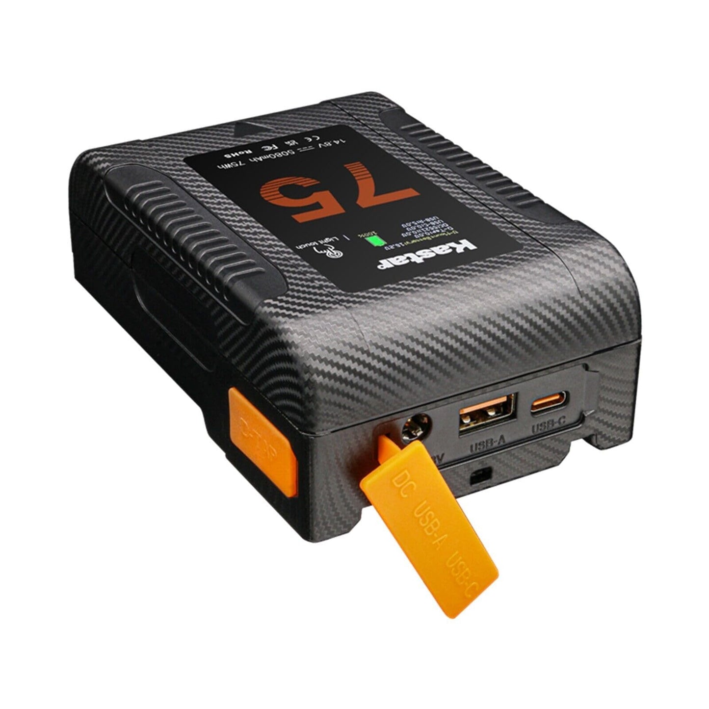 Kastar BP-Z75W Compact V-Mount Battery Compatible with DSR-70 DSR-70A DSR-70AP BC-L100CE BKW-L601/2 BVP-5 BVP-50 BVP-550W BVP-7 BVP-70 BVP-90 BVP-BVV5