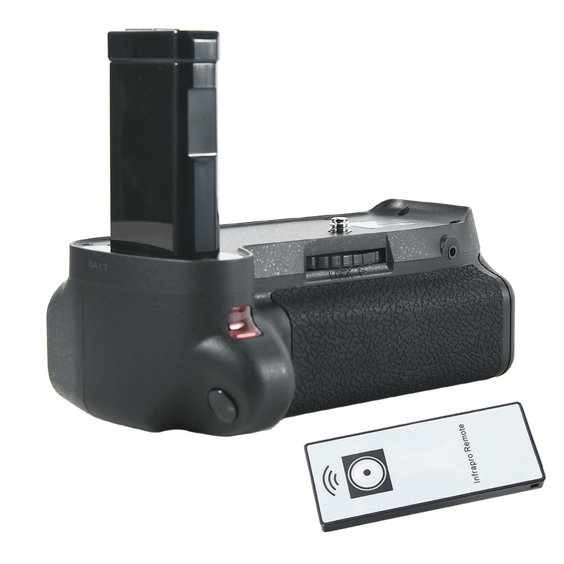 DSTE Pro IR Remote MB-D31 Vertical Battery Grip + 2X EN-EL14 EN-EL14A Compatible with Nikon D3100 D3200 D3300 D5300 SLR Digital Camera