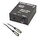 Rolls MP13 Mini Microphone Preamp with SM Series XLR M to XLR F Microphone Cable - 6'