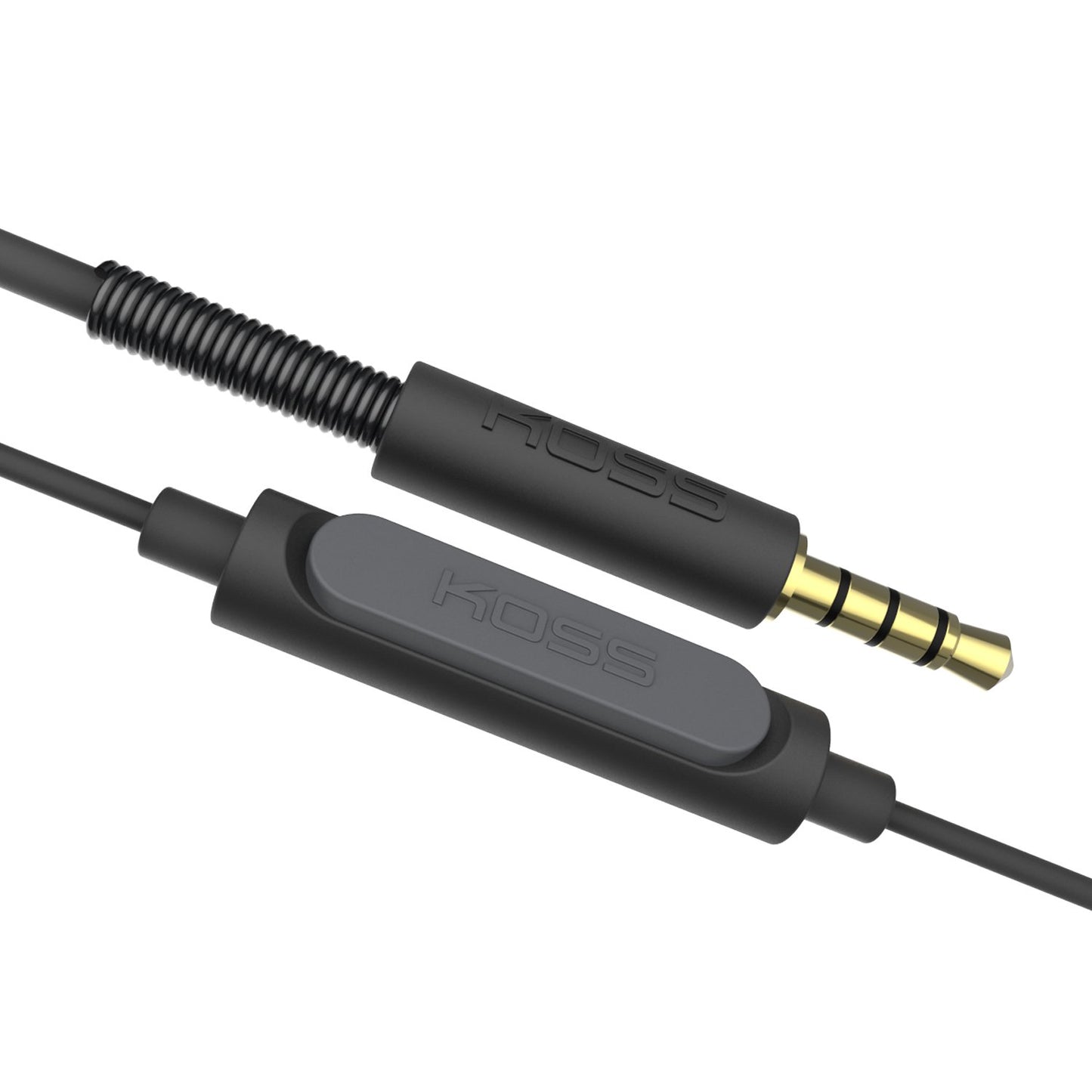 Koss Porta Pro with Microphone and Remote On-Ear Headphones, In-Line Microphone and Touch Remote Control, Wired with 3.5mm Plug