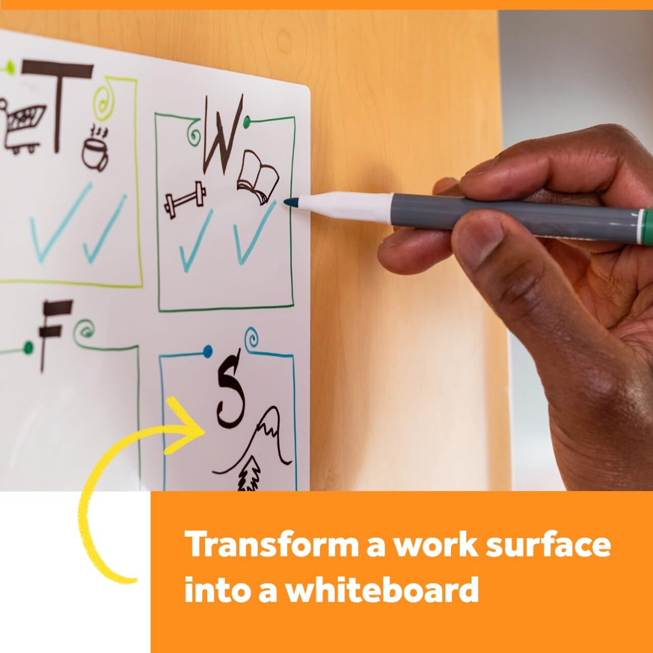 MMMDEF50X4 - Dry Erase Surface