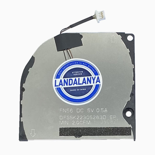 LANDALANYA Replacement new CPU Cooling Fan for Dell Latitude 7320 E7320 Laptop 0XCNHG DFS5K22305283D FN56 DC5V 0.5A Fan