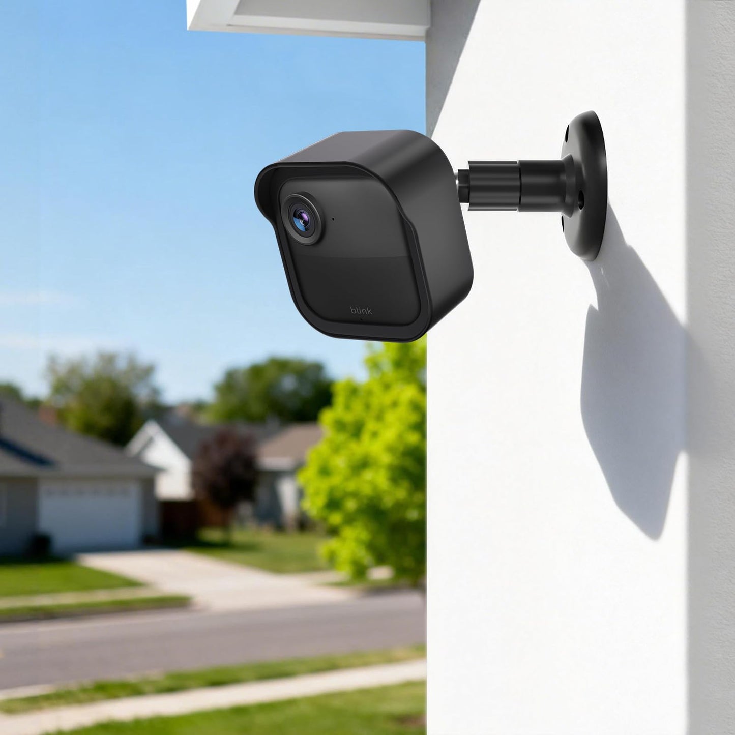 Blink Outdoor Camera Wall Mount Compatible with 2K+ & 4th Gen,3 Pack Weatherproof Protective Housing,360 Degree Adjustable with Blink Sync Module Core