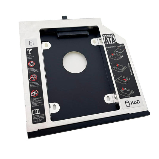 DY-tech 2nd HDD SSD Hard Drive Caddy for Lenovo Thinkpad R400 R500 T420 T430 T510 T510i T520i T530i W510 W700 W700ds W701 W701ds