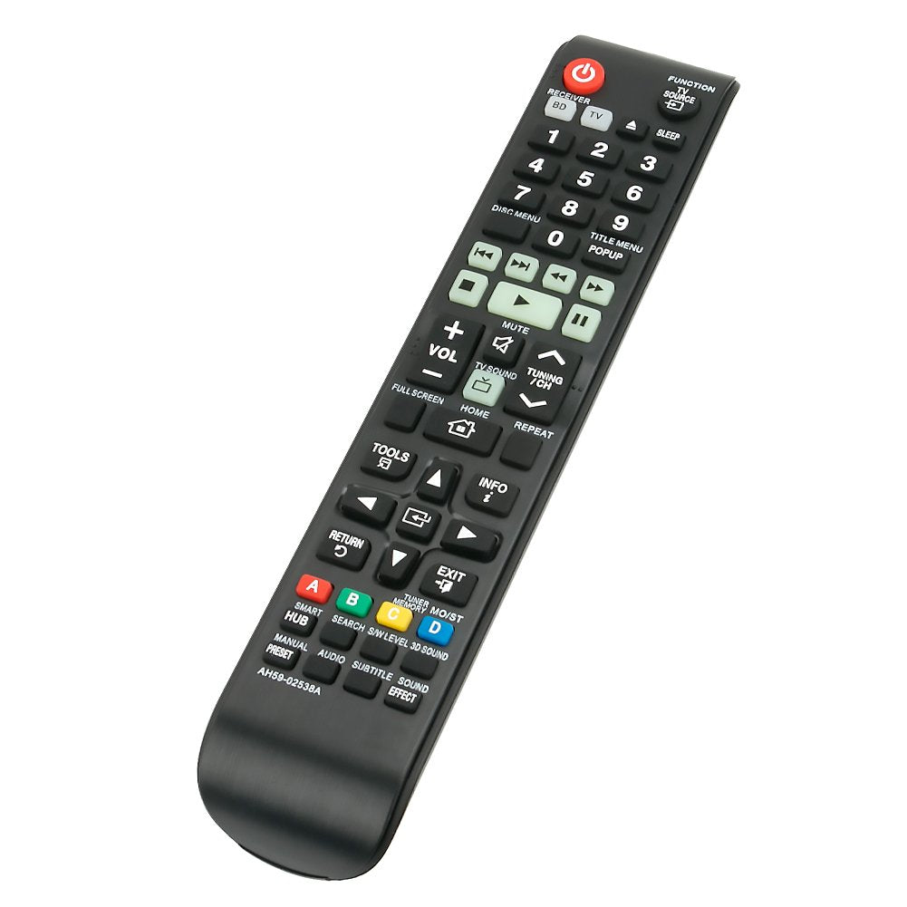 AH59-02538A Replacement Remote Applicable for Samsung Blu-ray Home Theater HT-F5500W HT-F6500W HT-F5500 HT-F5550 HT-F6500 HT-F6530 HT-F6530W HT-F5500K