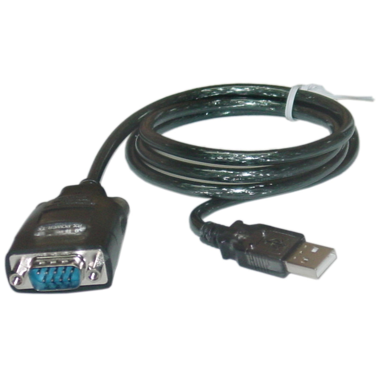 USB to Serial Adapter Cable, USB Type A Male to DB9 Male, 3 Foot