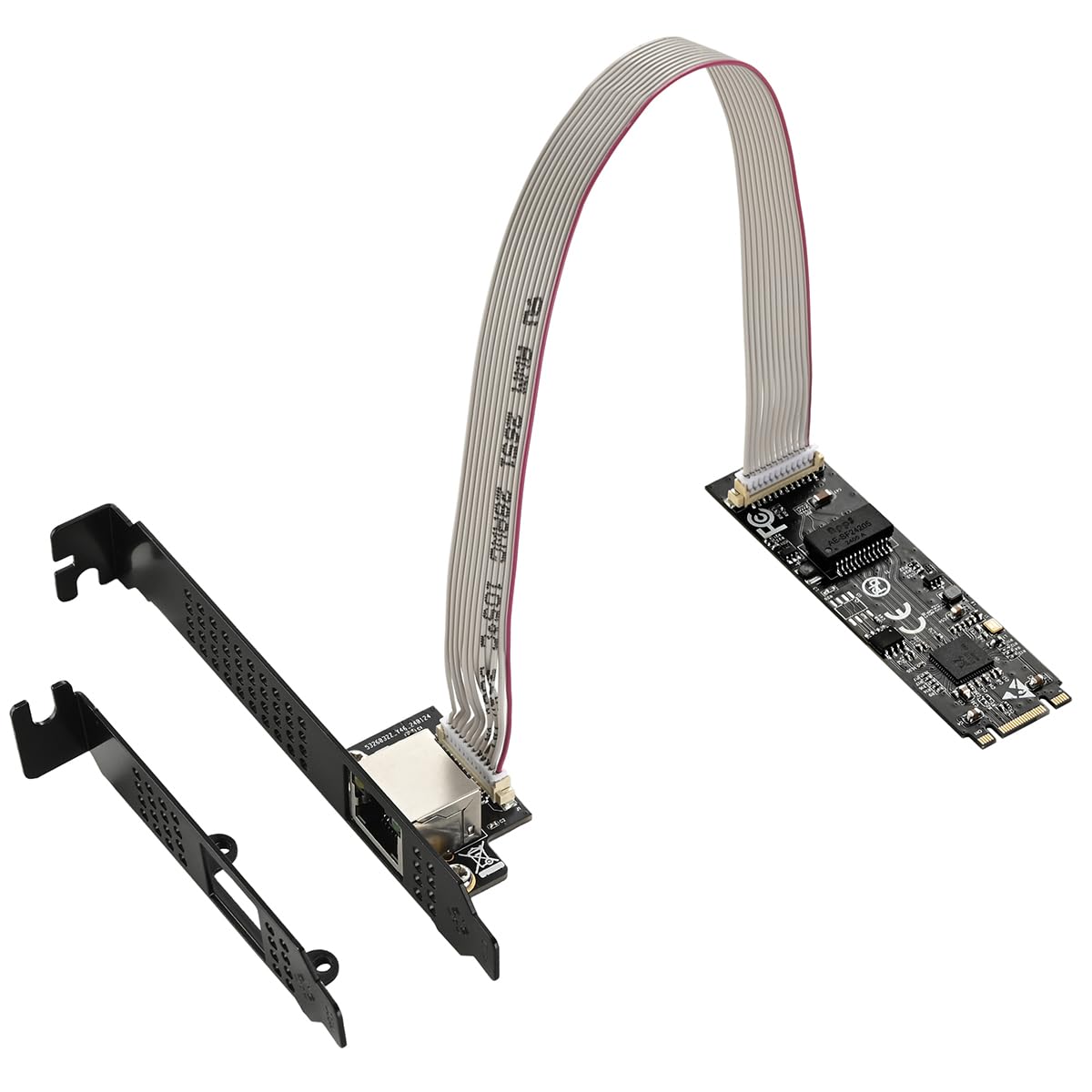 IO CREST M.2 M-Key PCI-e 3.0 Interface Single Port 5.0 Gigabit Ethernet Modules