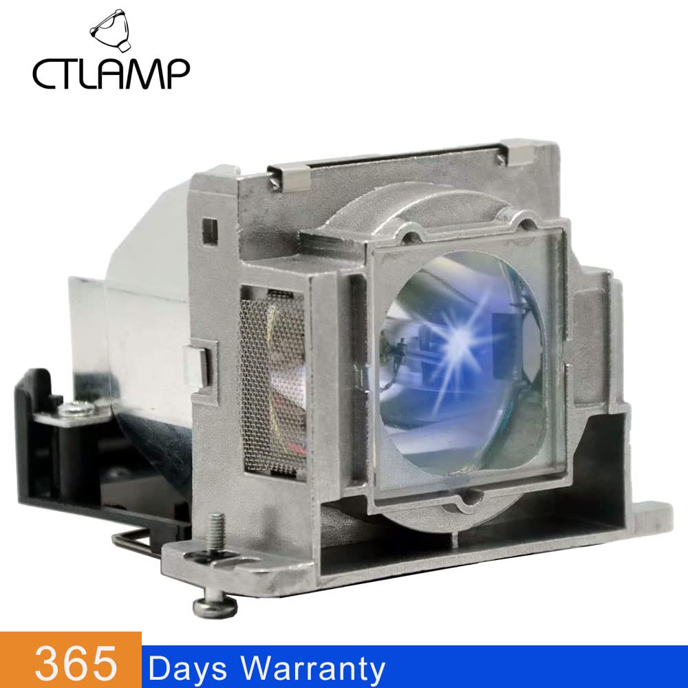 CTLAMP Original VLT-HC910LP/ VLT-EX100LP Projector Lamp Bulb with Housing Compatible with Mitsubishi HC1100 HC1100U HC1500 HC1500U HC1600 HC1600U