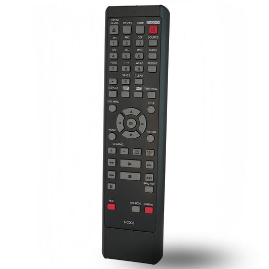 Replacement Remote Control NC003UD NC003 for Magnavox HDD DVD Recorder MDR535H/F7 MDR557H MDR515H MDR515H/F7 MDR557H/F7 MDR533H MDR537H/F7 MDR533H/F7
