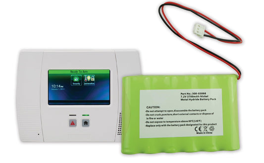 Replacement Battery 3700mAh 300-03866 LCP500-4B for Honeywell Lynx 5100 5200 5210 5300 Plus Lynx Touch 7000 Security Alarm System Lyric Keypad