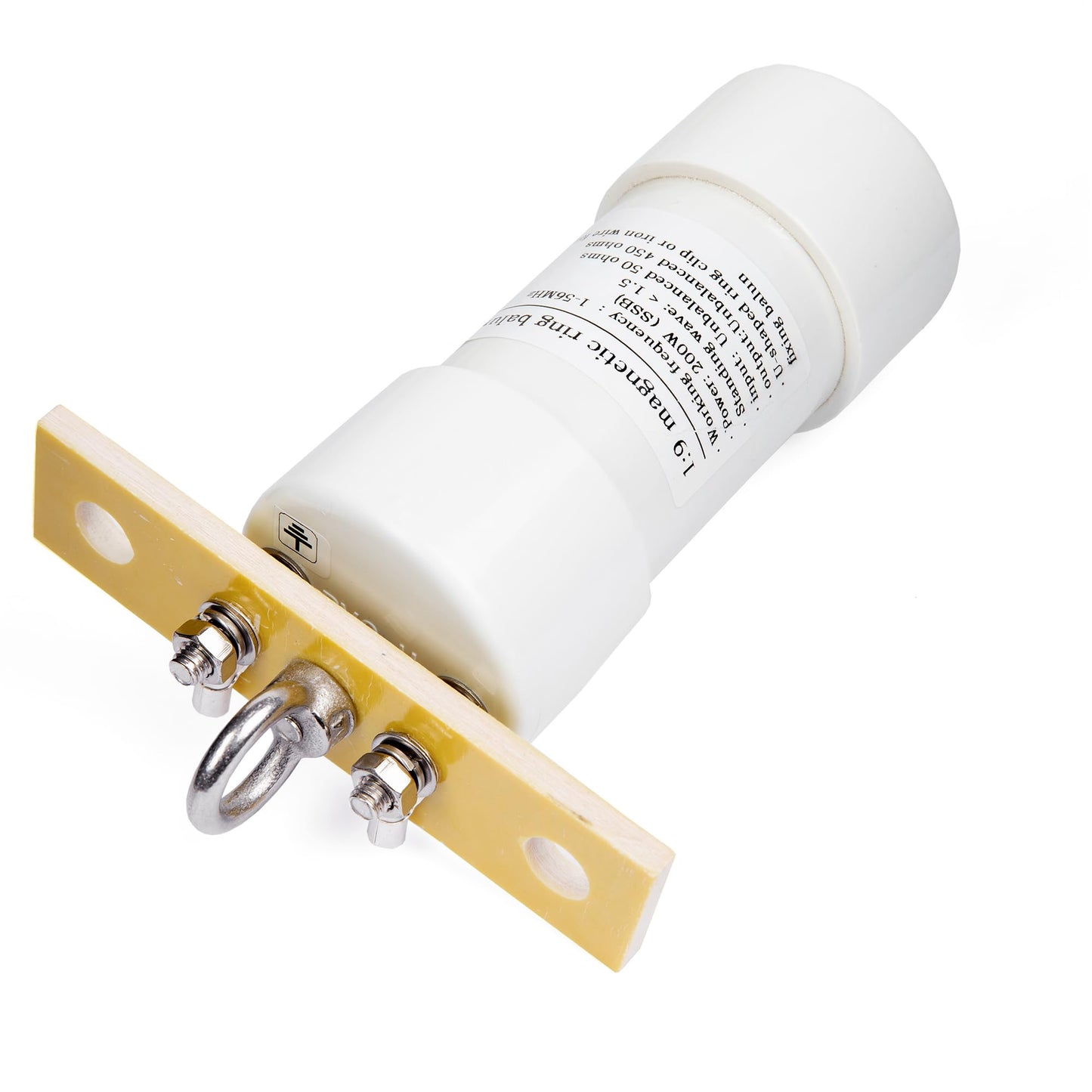Femei 1-56MHz 200Watt HF Balun DIY Waterproof Antenna Balun 1:9 Ratio Balun 50 Ohm to 450 Ohm (1:9)