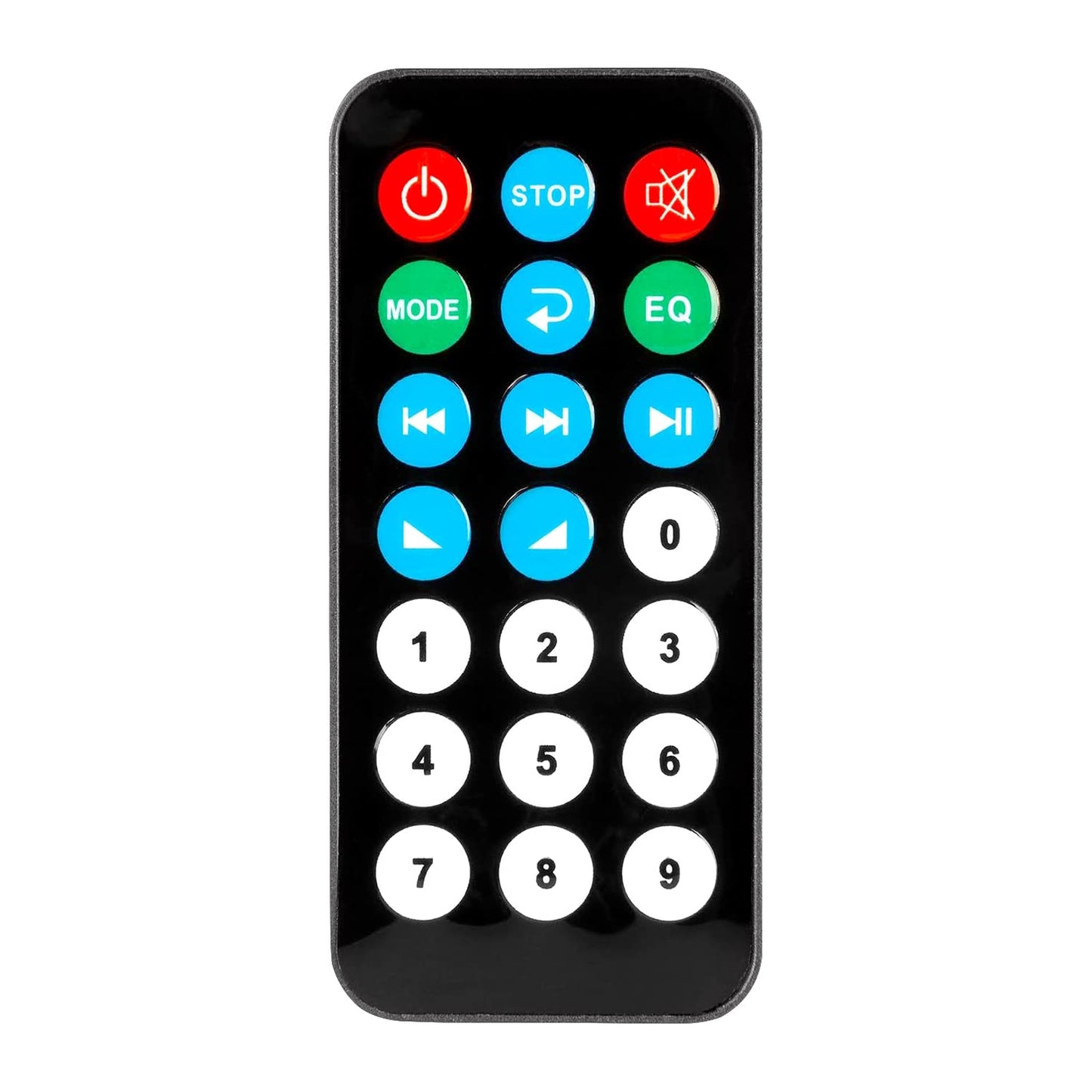 Replacement Remote Control for Gemini AS-15BLU-PK BIuetooth Portable Party Speakers System