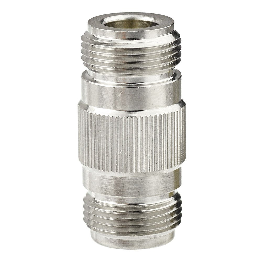 Eightwood 2pcs N Type Adapter N Female to N Female Barrel RF Coax Connector Coupler 50ohm for Ham Radio Antenna WiFi Antenna Router