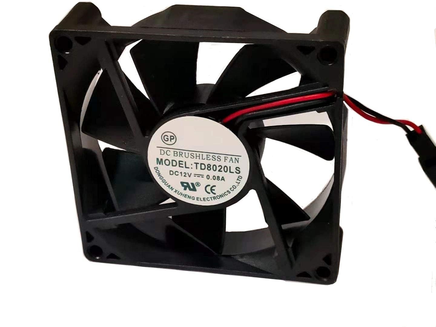 Joshua Adams TD8020LS 8020 12v 0.08A 8CM Silent Cooling Fan