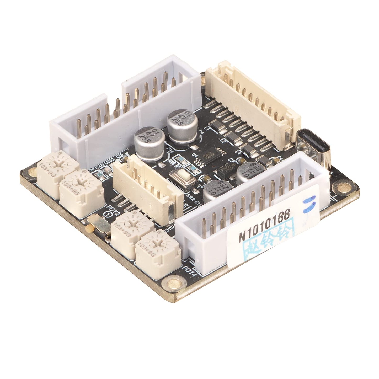 2 in 4 Out Audio Digital Signal Processor DSP Kernal Board - ADAU1701 Supports Adjusting Gain EQ Crossover and Time Alignment
