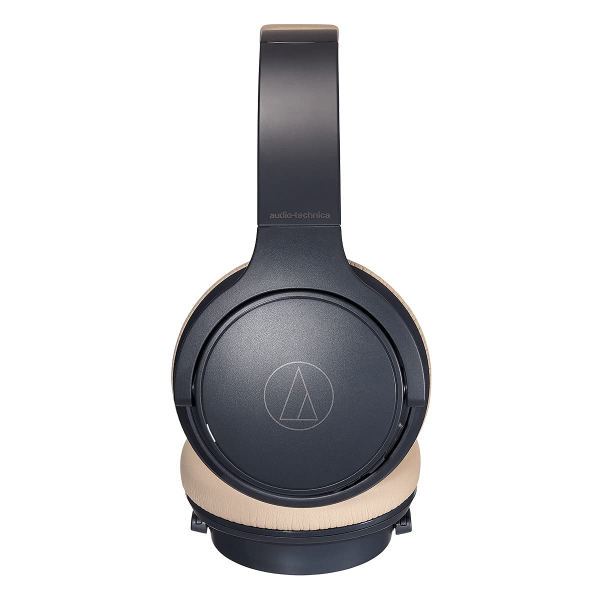 Audio-Technica ATH-S220BTNBG Wireless On Ear Headphones, Navy/Beige