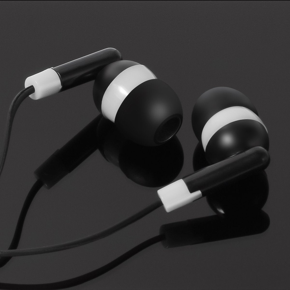 Keewonda Bulk Earbuds Headphones Wholesale KWA-08-W Earphones, 100 Pack Disposable Ear Buds Bulk Individually Wrapped Headphones for School Classroom…