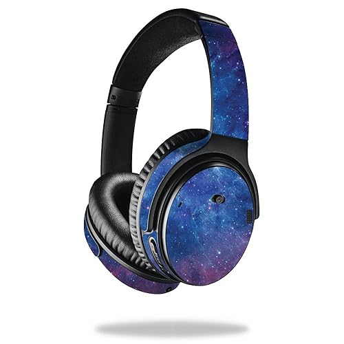 MightySkins Skin Compatible with Bose QuietComfort 35 Headphones - Nebula | Protective, Durable, and Unique Vinyl Decal wrap Cover | Easy to Apply…